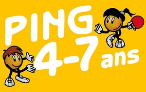 Semaine Nationale Ping 4-7 ans