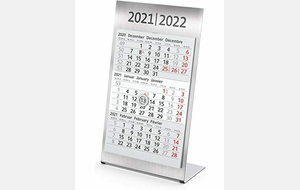 Le calendrier de la saison 2021-2022 