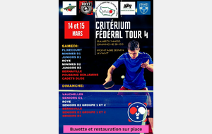 Critérium Fédéral Départemental Tour 4