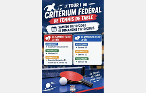 1 er Tour du Critérium Fédéral