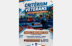 Critérium Vétérans Départemental